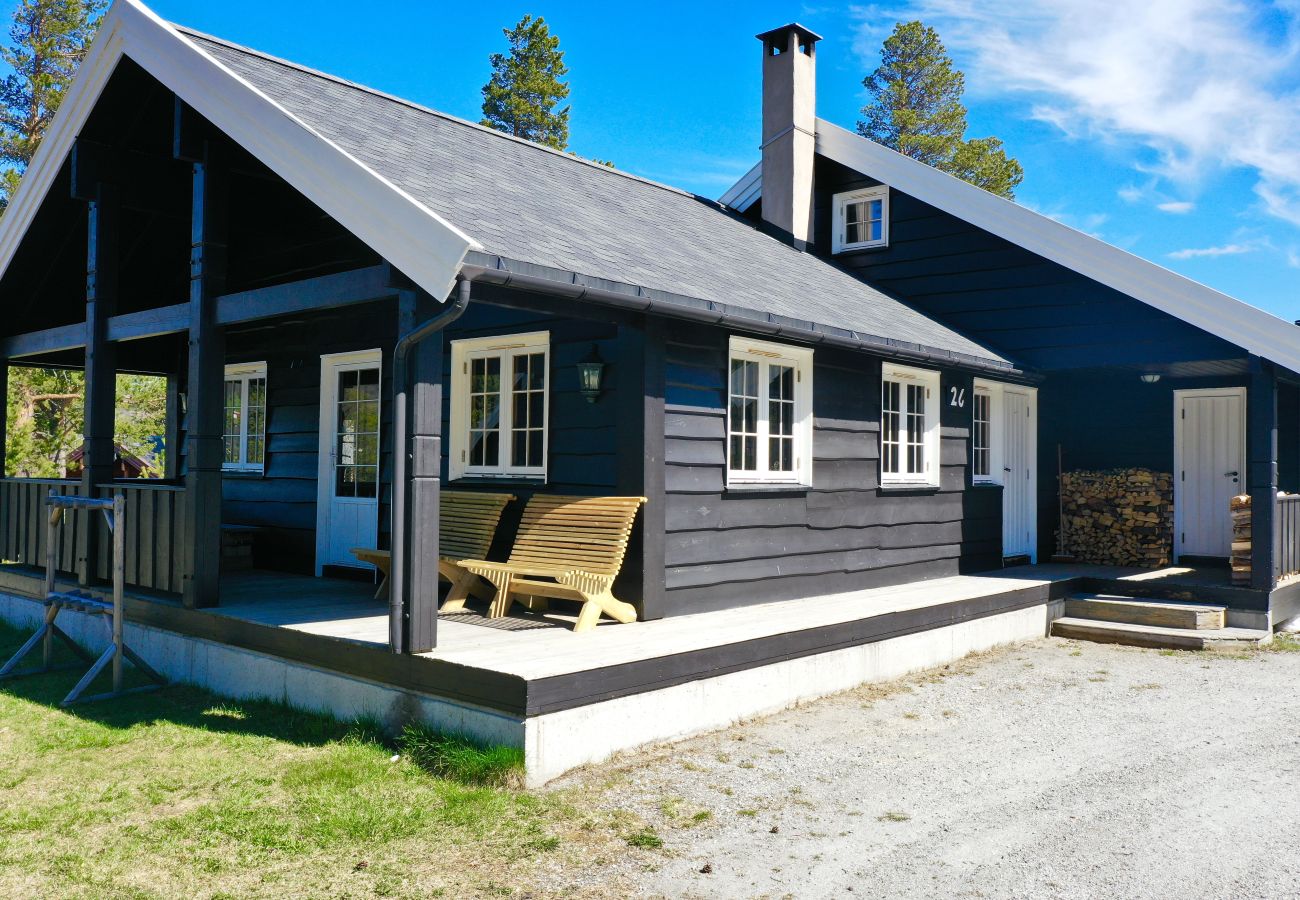 Hytte i Hol - Drømmehytte ved Geilo – ski-in/ski-out og plass til hele familien!