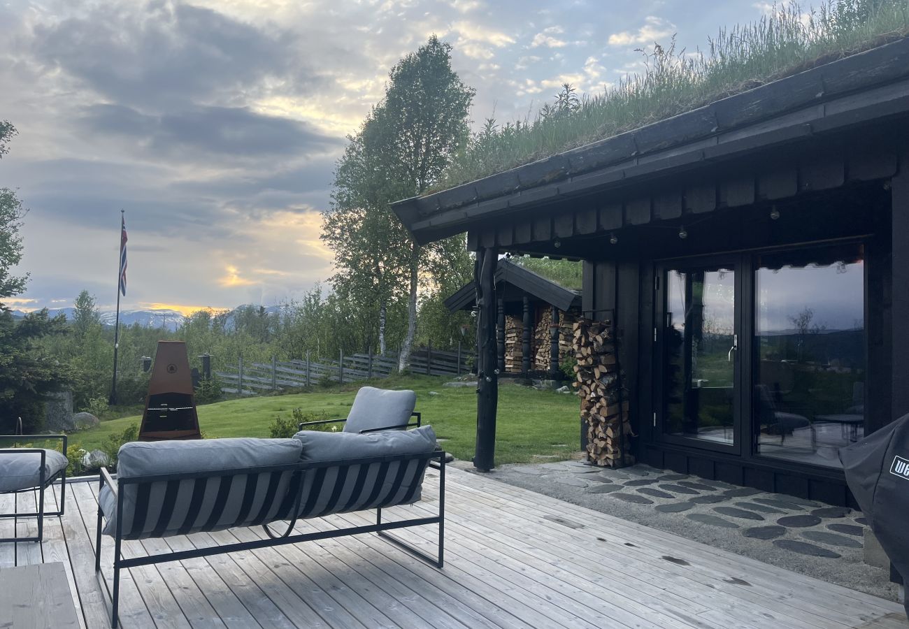 Hytte i Gol - Sjarmerende familiehytte med badstue i vakre Valdres