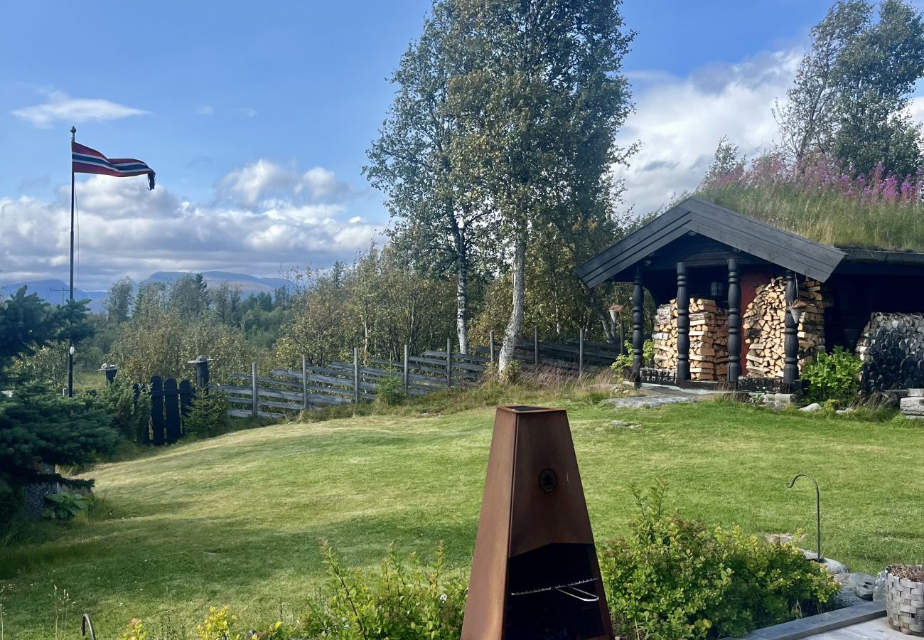 Hytte i Gol - Sjarmerende familiehytte med badstue i vakre Valdres