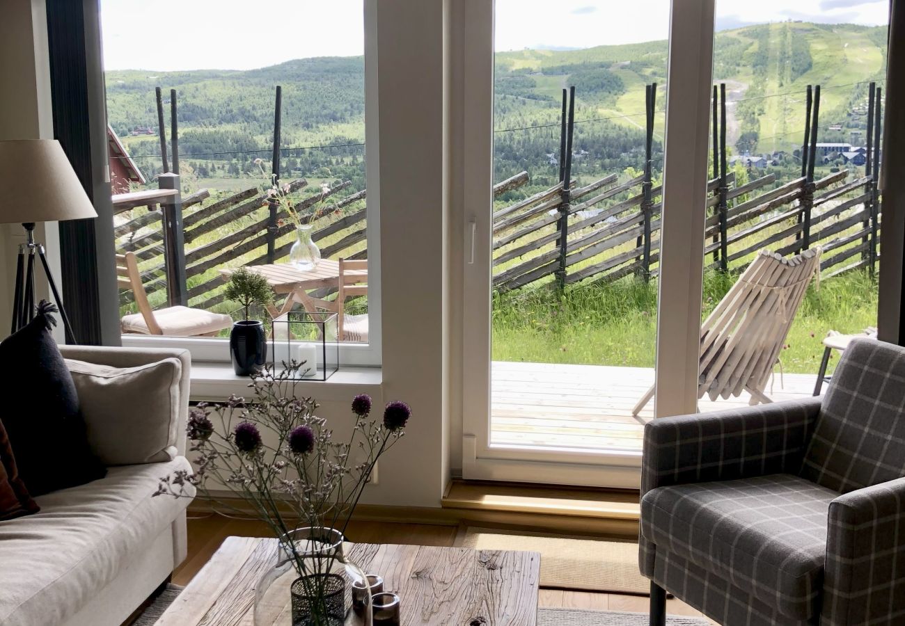 Leilighet i Hol - Midt i magiske Geilo – moderne leilighet med solrik terrasse og utsikt
