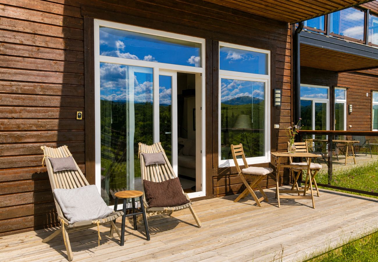 Leilighet i Hol - Midt i magiske Geilo – moderne leilighet med solrik terrasse og utsikt