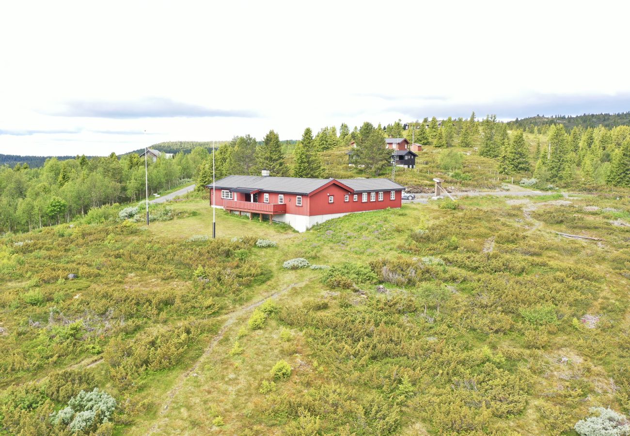 Hytte i Gol - Røde Kors-hytta – Romslig fjellhytte med fantastisk utsikt og plass til 26 personer