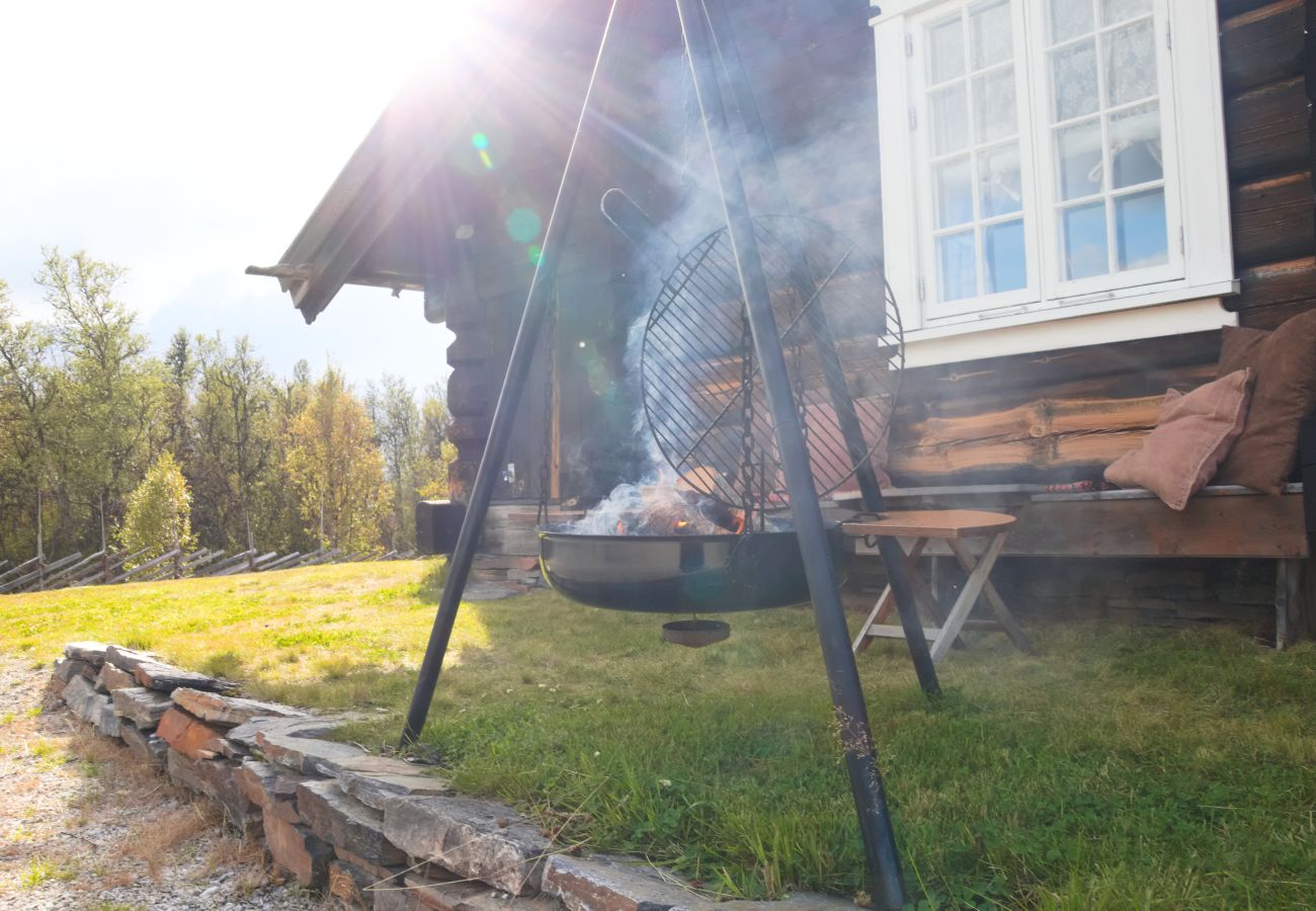 Hytte i Gol - Nydelig hyttetun på Torpoåsen