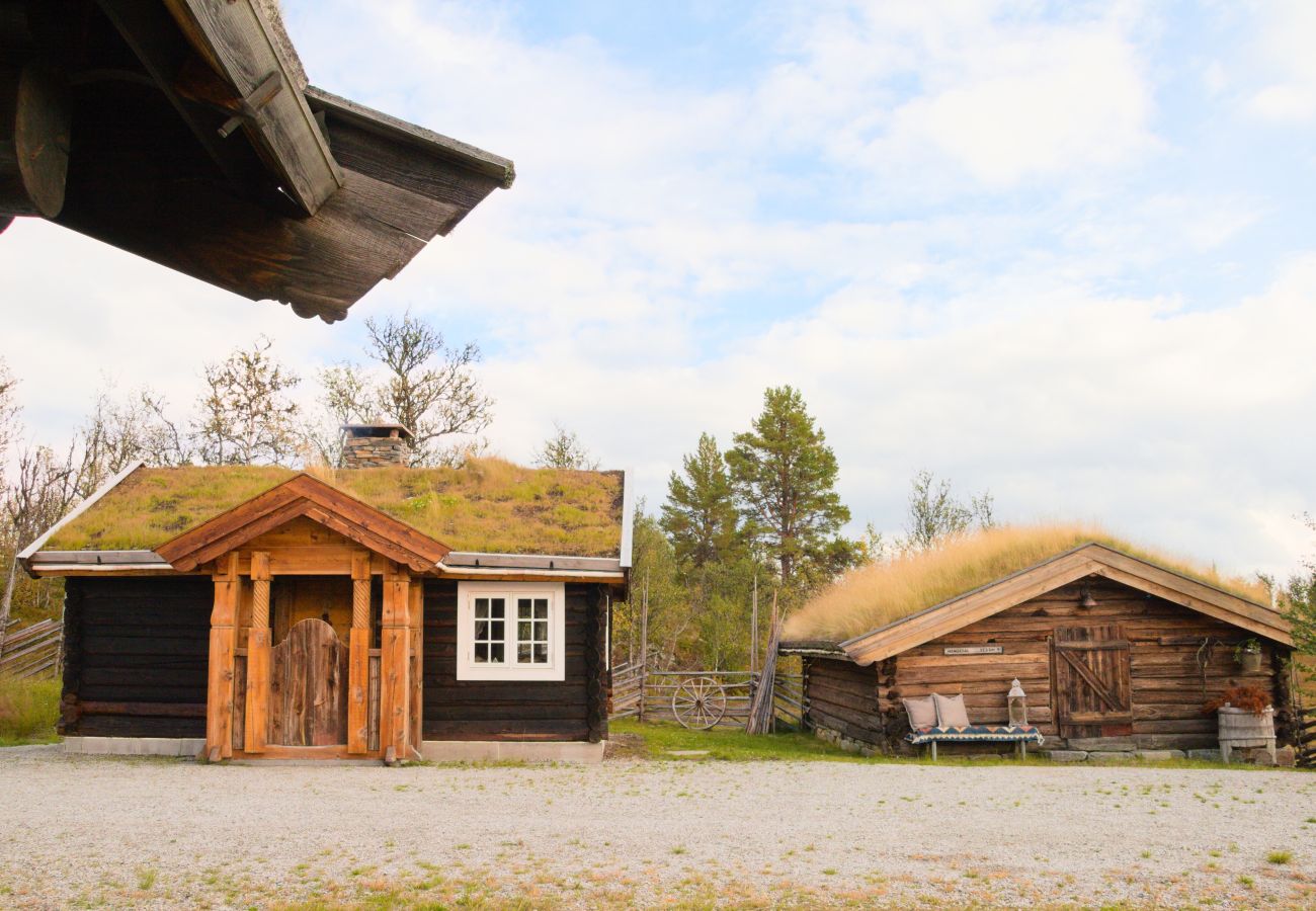 Hytte i Gol - Nydelig hyttetun på Torpoåsen
