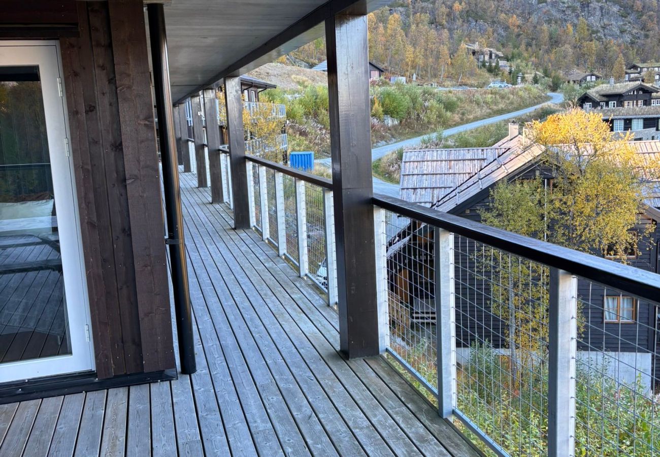 Leilighet i Hemsedal - Ski in/ski out med badstu og moderne fjellkomfort