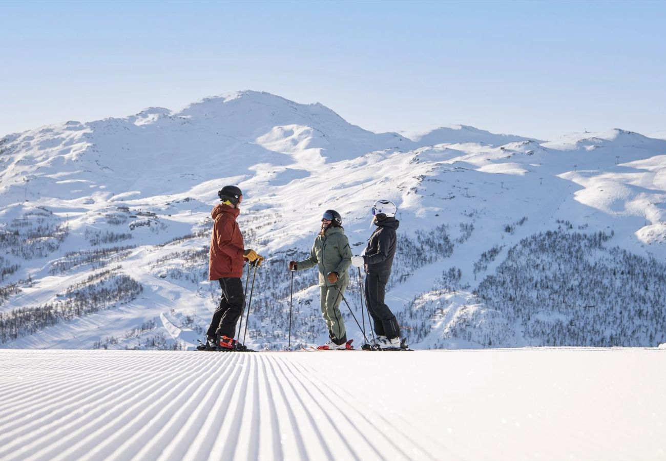 Leilighet i Hemsedal - Ski in/ski out med badstu og moderne fjellkomfort
