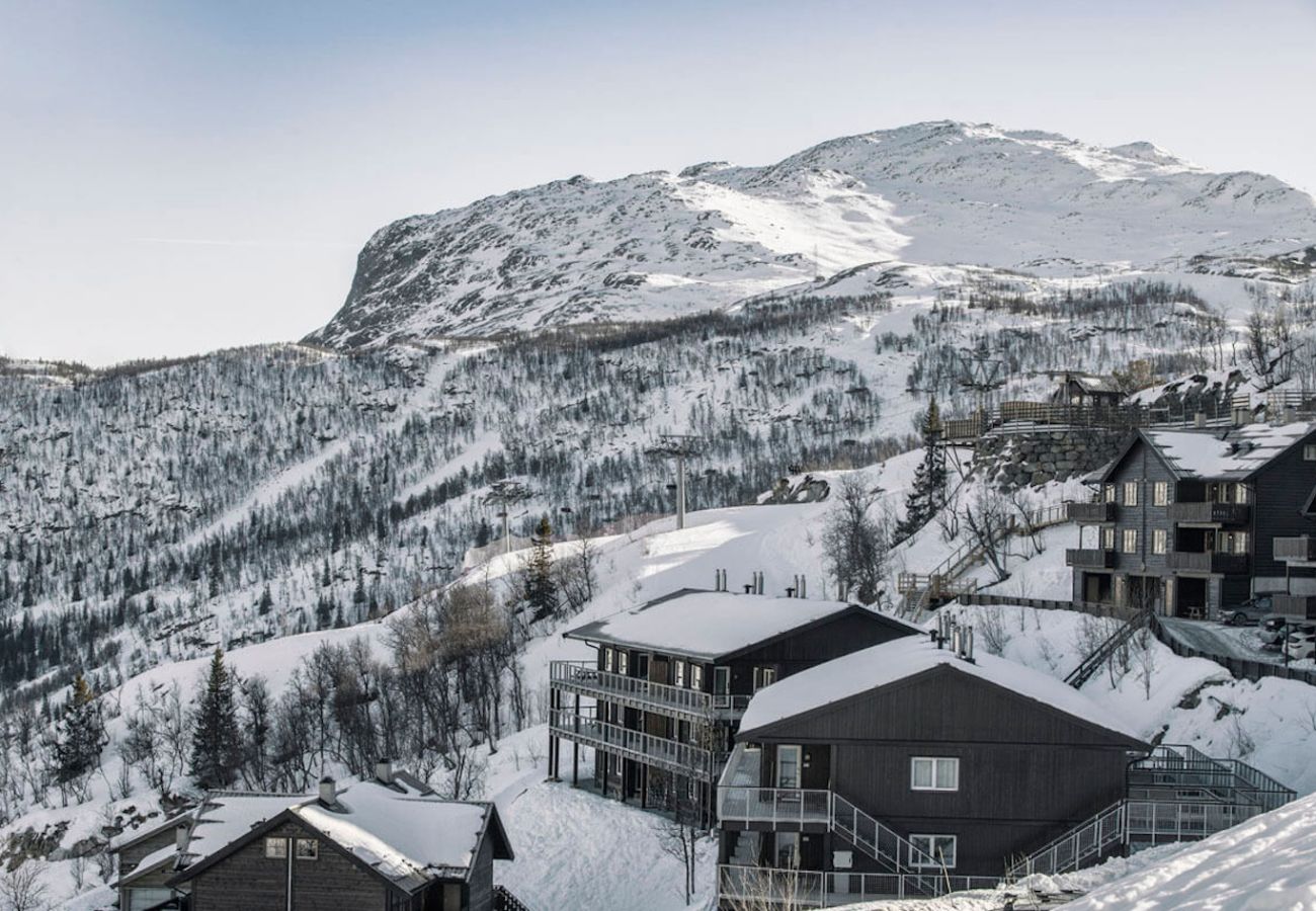Leilighet i Hemsedal - Ski in/ski out med badstu og moderne fjellkomfort