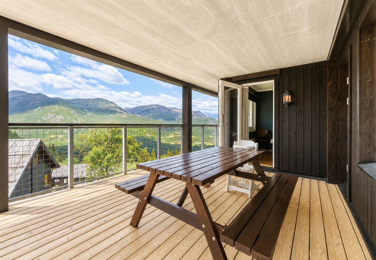 Leilighet i Hemsedal - Ski in/ski out med badstu og moderne fjellkomfort