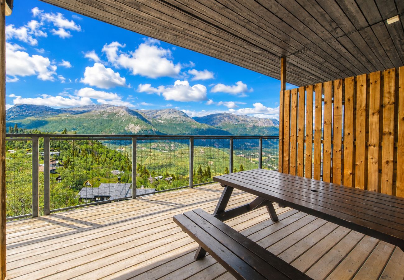 Leilighet i Hemsedal - Ski in/ski out og plass til hele familien
