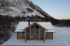 Hytte i Vågan - Private Modern Hoven Lodge