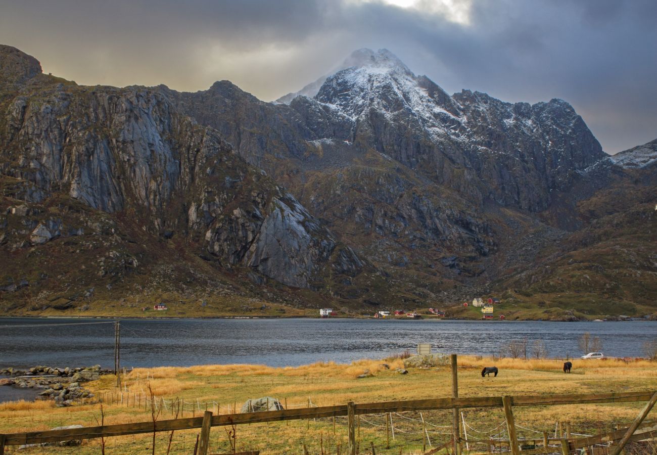 Hus i Vestvågøy - Heimly, cosy house in a fjord