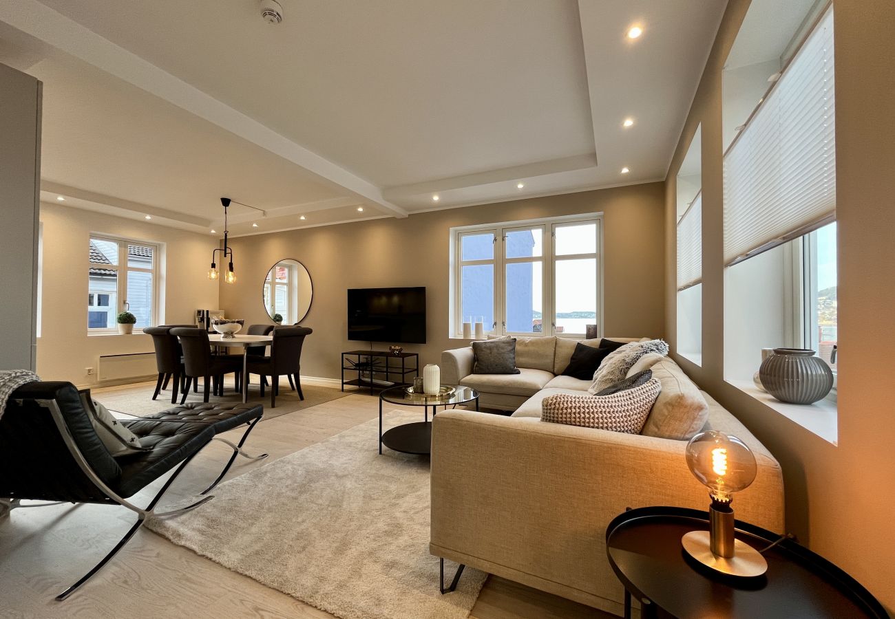 Leilighet i Bergen - Exclusive top apartment, central location in Bergen.