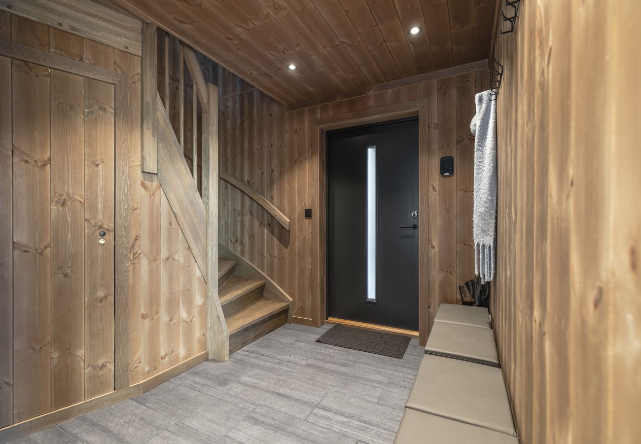 Hytte i Hol - Ny luksuriøs hytte på Geilo med jacuzzi, utsikt og skitilgang