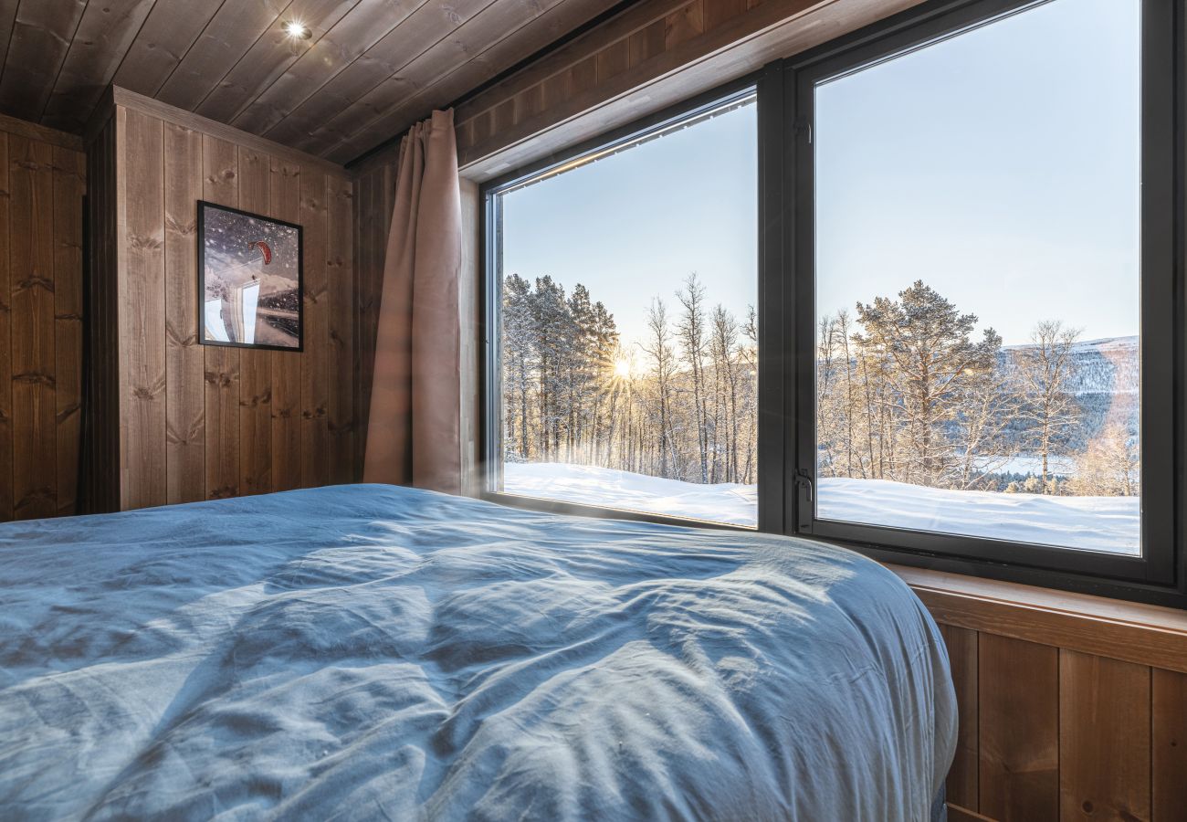 Hytte i Hol - Ny luksuriøs hytte på Geilo med jacuzzi, utsikt og skitilgang