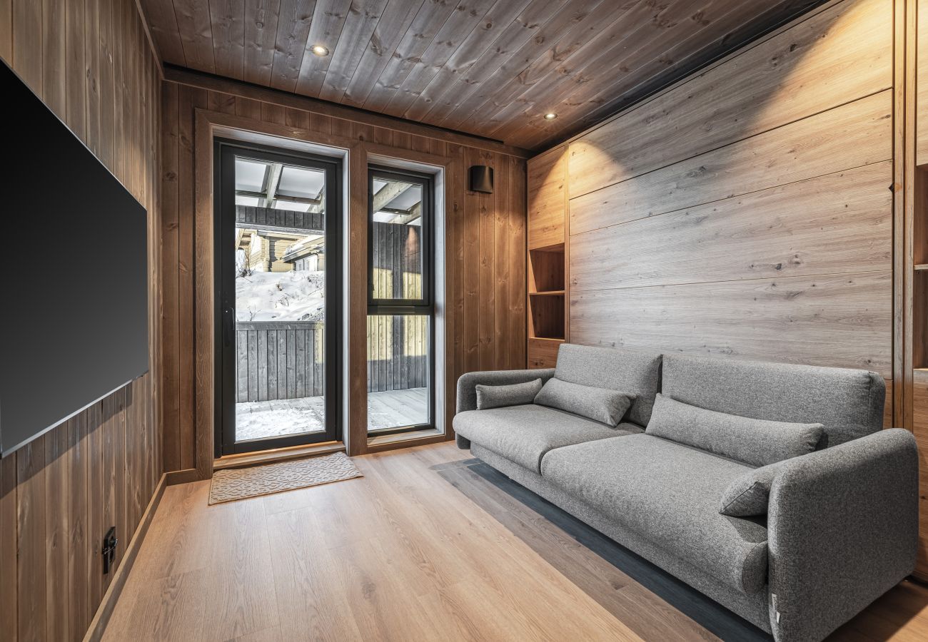 Hytte i Hol - Ny luksuriøs hytte på Geilo med jacuzzi, utsikt og skitilgang