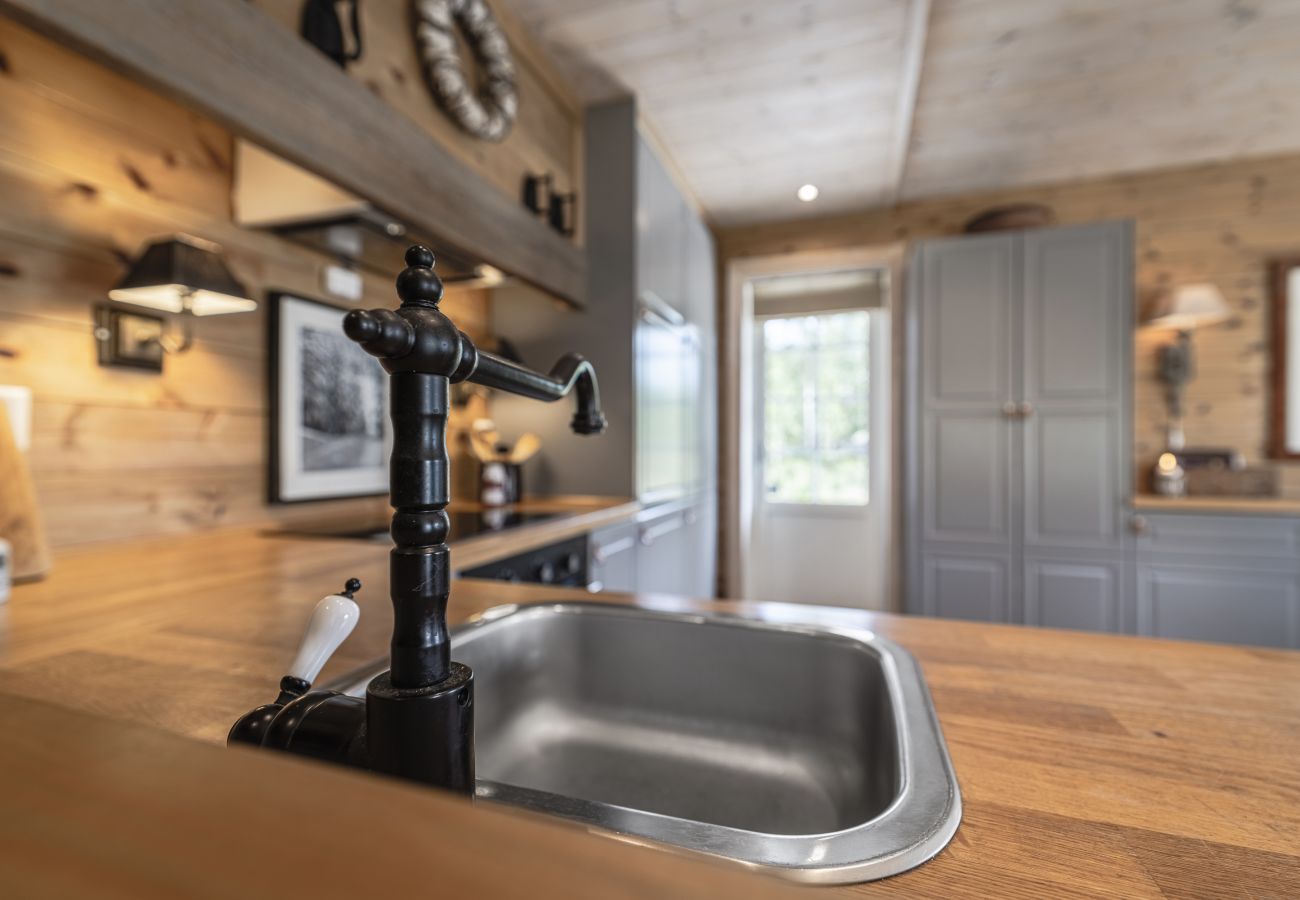 Hytte i Hemsedal - Koselig hytte i Hemsedal Golf Alpin – perfekt for familie, fiske og ski