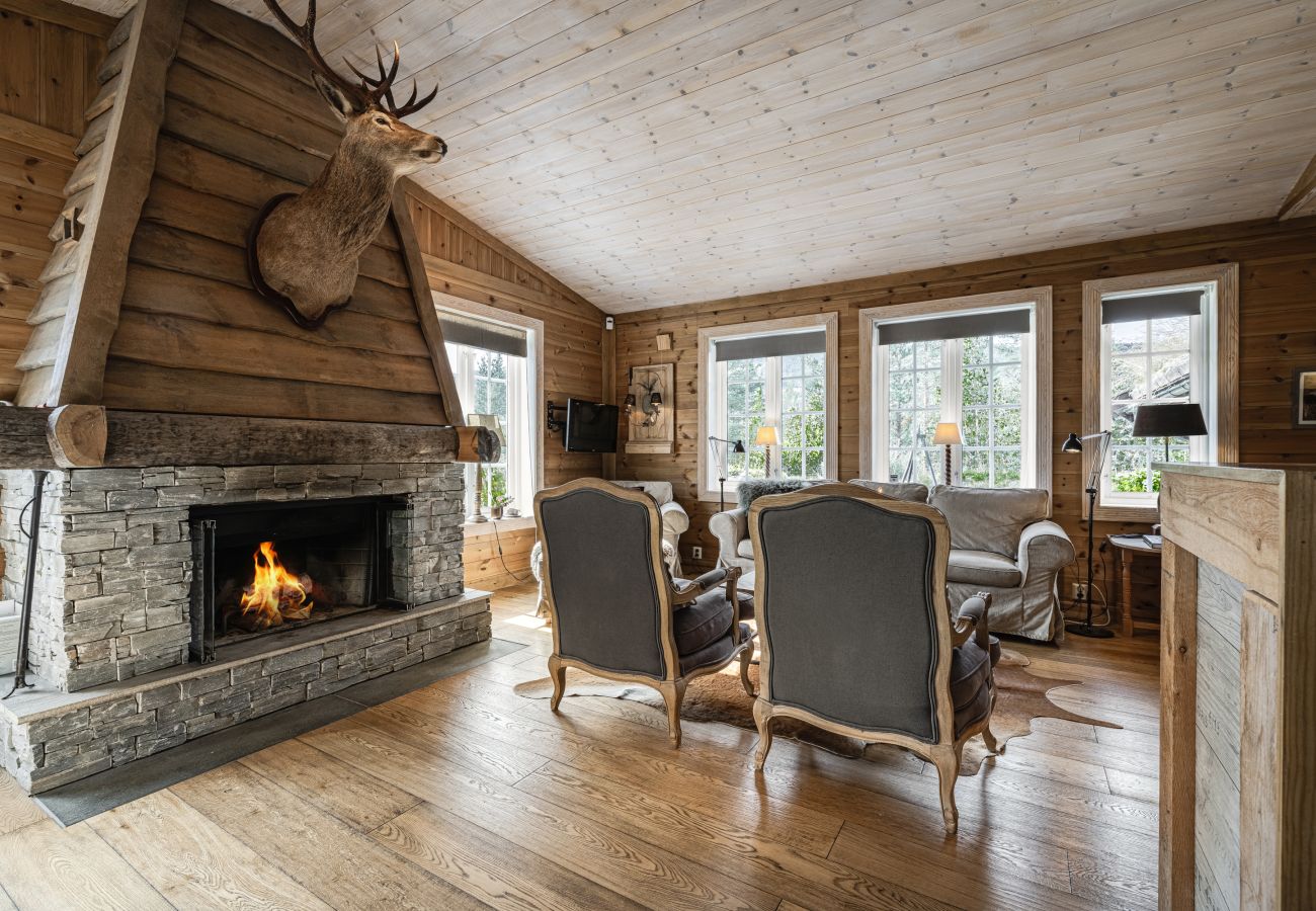 Hytte i Hemsedal - Koselig hytte i Hemsedal Golf Alpin – perfekt for familie, fiske og ski