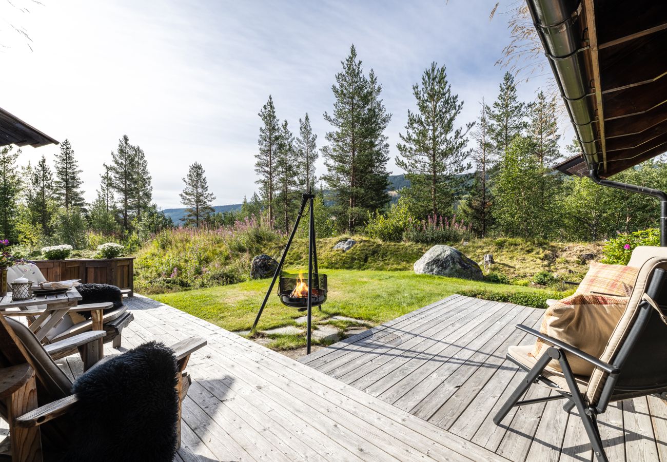 Hytte i Hemsedal - Koselig hytte i Hemsedal Golf Alpin – perfekt for familie, fiske og ski