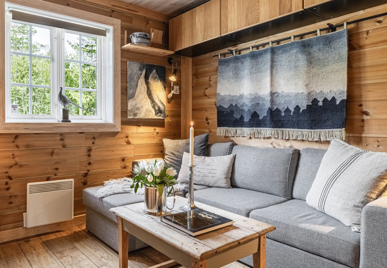 Hytte i Hemsedal - Koselig hytte i Hemsedal Golf Alpin – perfekt for familie, fiske og ski