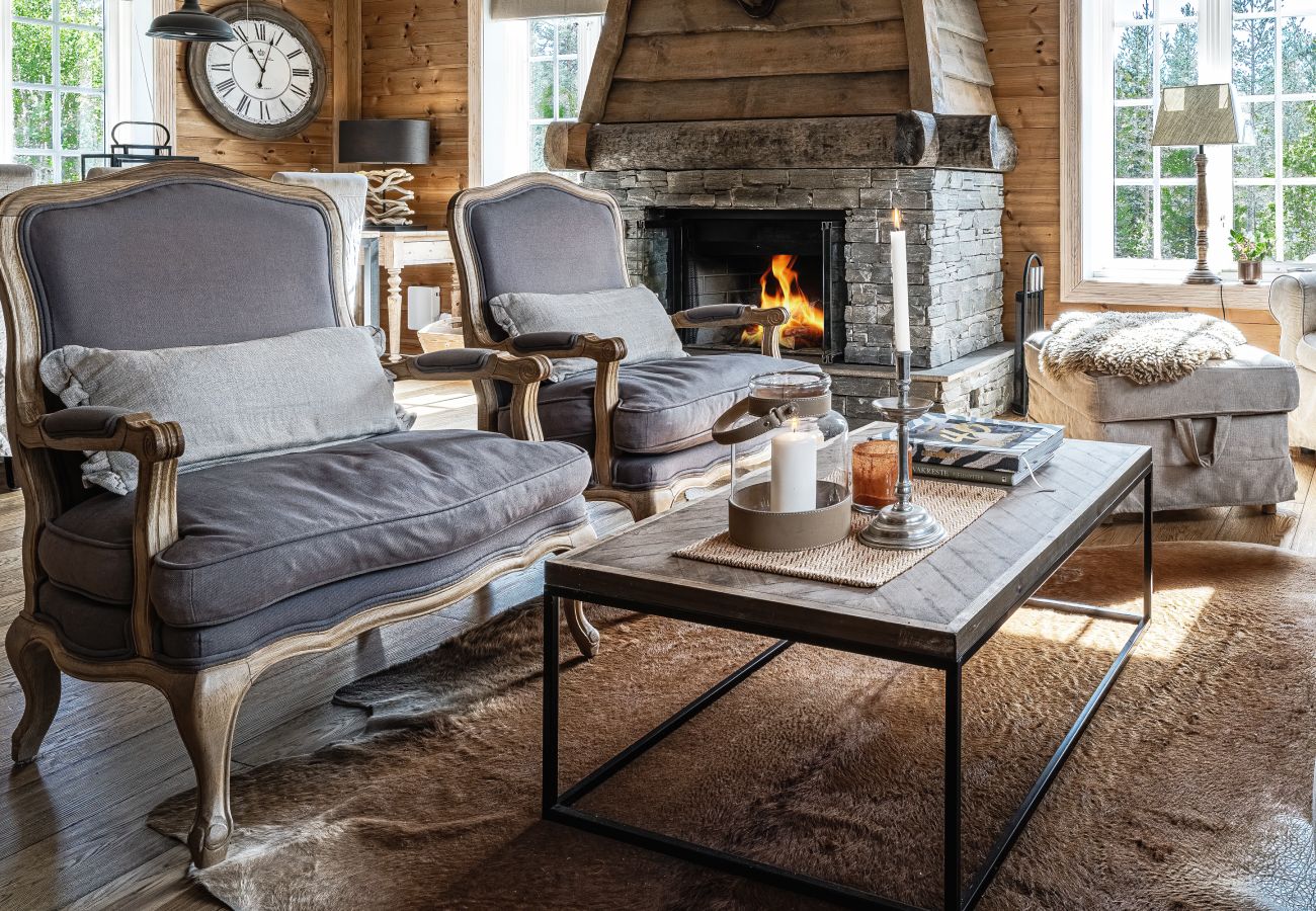 Hytte i Hemsedal - Koselig hytte i Hemsedal Golf Alpin – perfekt for familie, fiske og ski