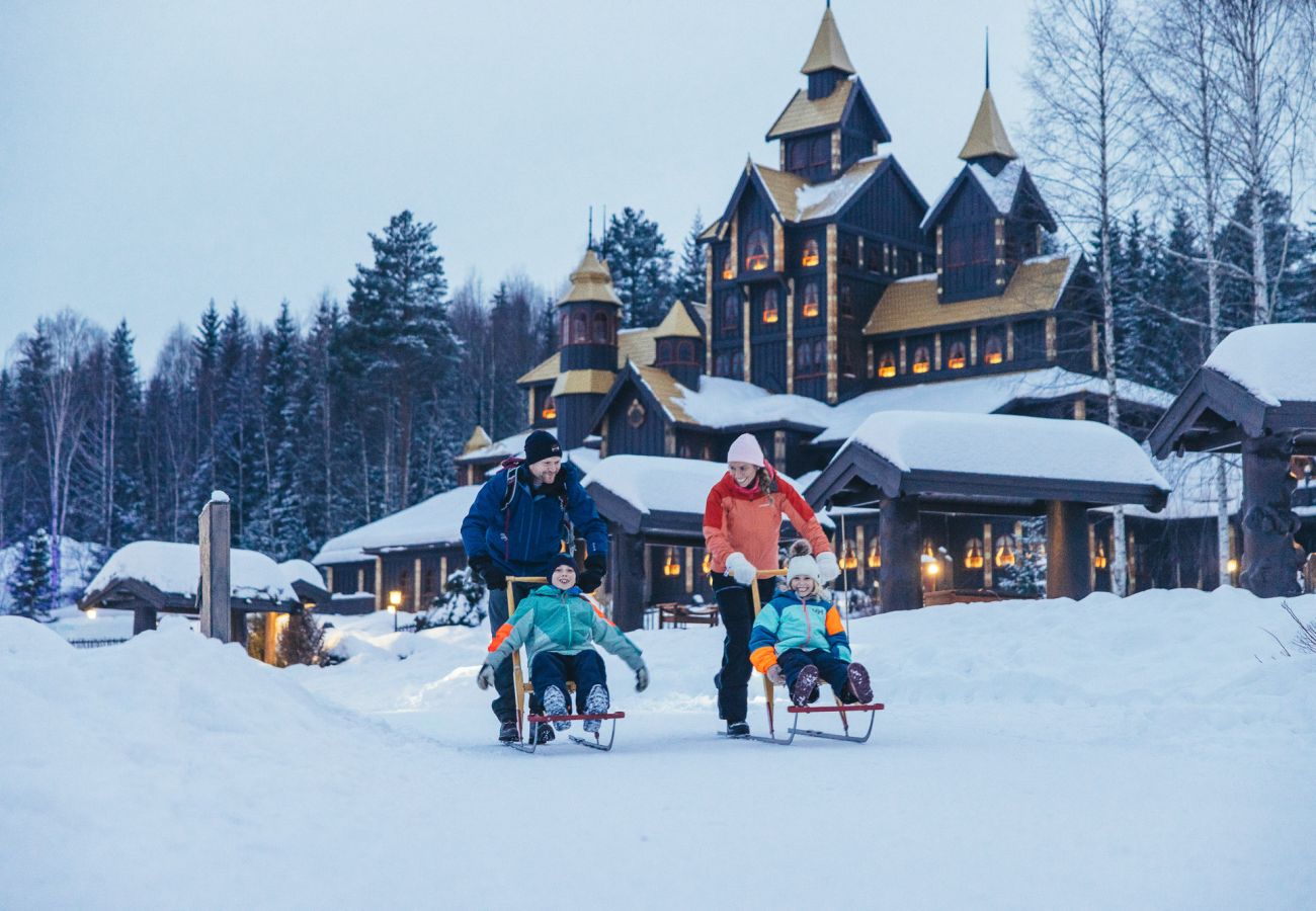 Hytte i Øyer - Flott familiehytte midt i Hafjell med ski in ski out