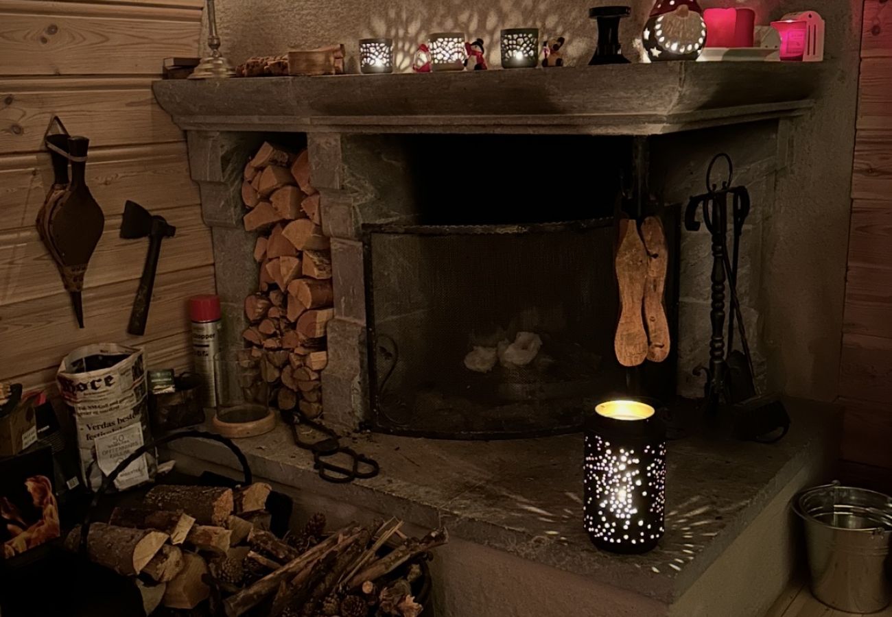 Hytte i Øyer - Flott familiehytte midt i Hafjell med ski in ski out