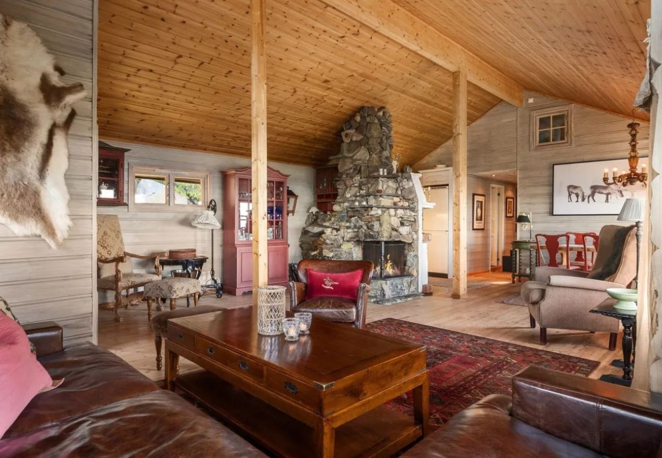 Hytte i Øyer - Bekkeblom, family cabin with extension in Hafjell