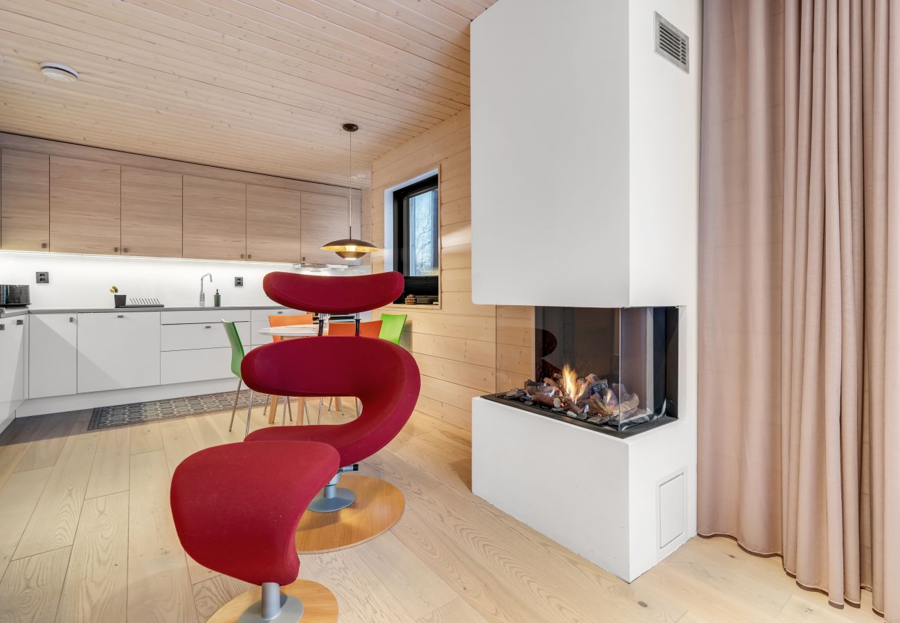 Leilighet i Tromsø - Ecological wood house with a garden