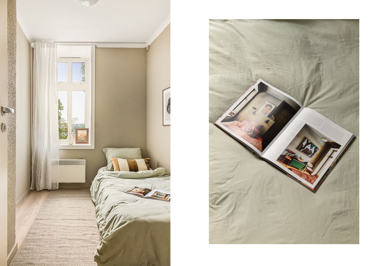 Leilighet i Bergen - Moderne leilighet med sjøgløtt og balkong