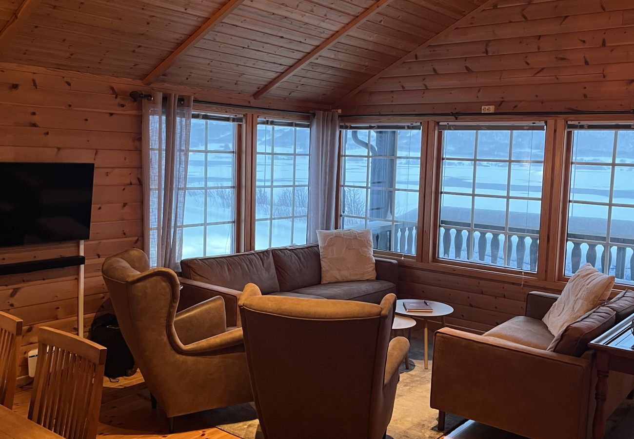 Hytte i Vestvågøy - Pollstua, cosy cabin with amazing views