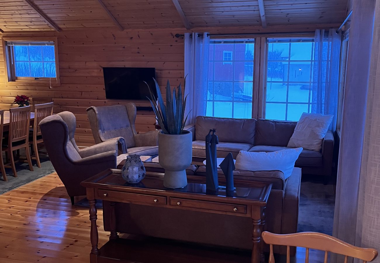 Hytte i Vestvågøy - Pollstua, cosy cabin with amazing views