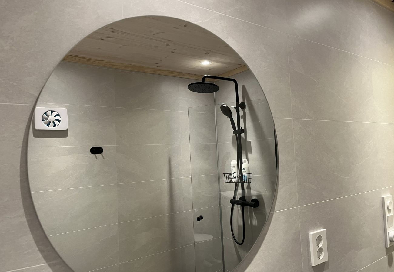 Hus i Ål - Architect designed sleeping box in barn