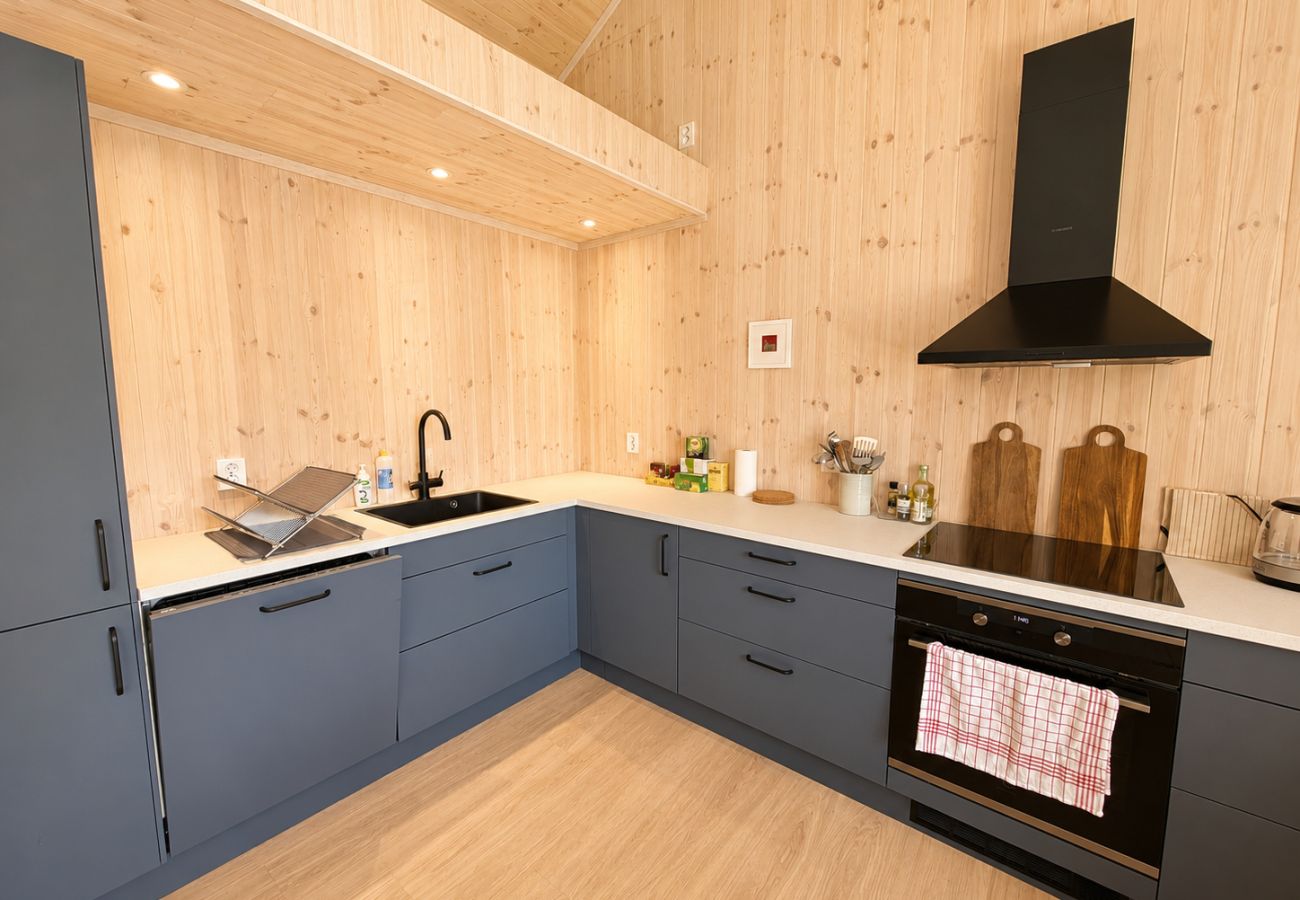 Hus i Ål - Architect designed sleeping box in barn