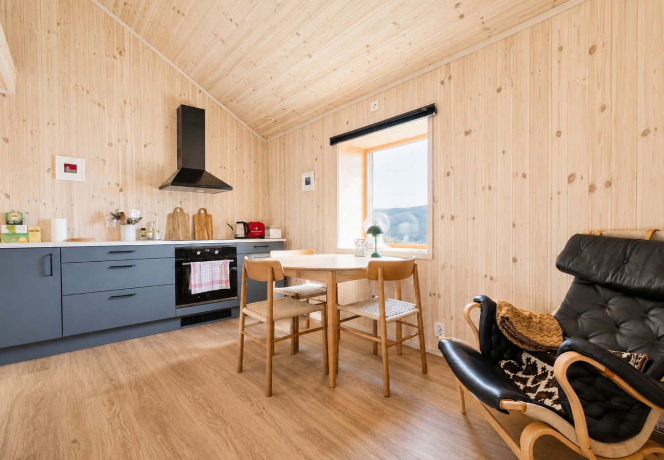 Hus i Ål - Architect designed sleeping box in barn