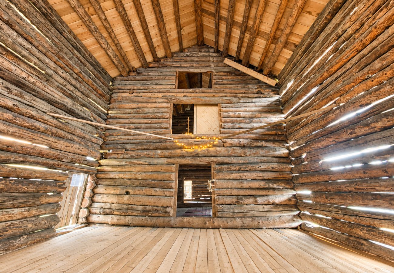 Hus i Ål - Architect designed sleeping box in barn