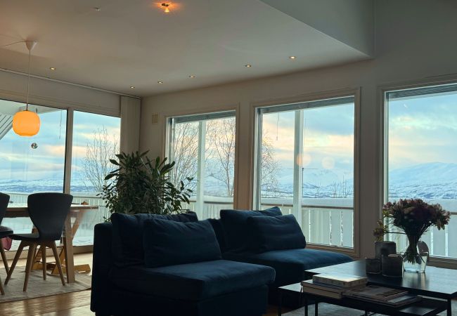Hus i Tromsø - Eksklusiv Nordlysvilla på  Sørtromsøya