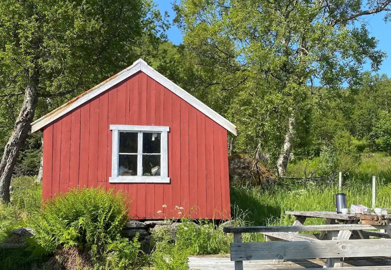 Hytte i Senja - Sjarmerende liten hytte med havutsikt på Senja