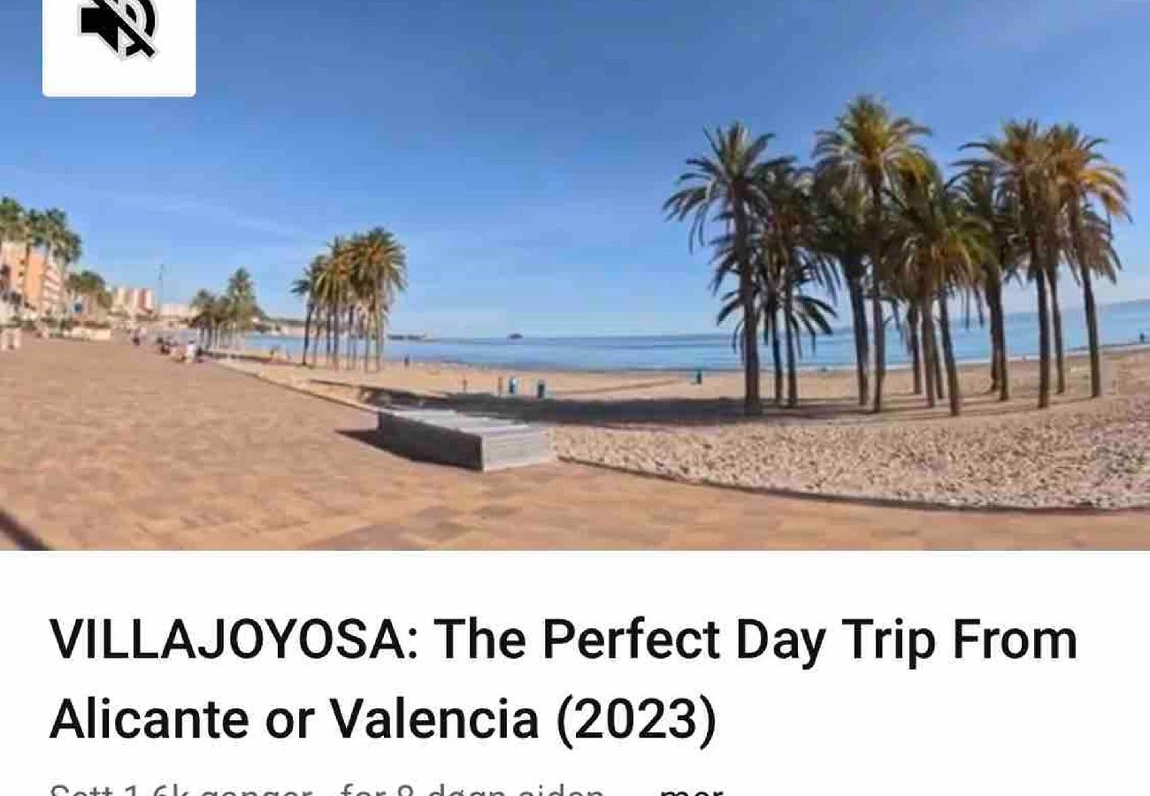 Leilighet i Villajoyosa - Villajoyosa, beach front Playa Centro 