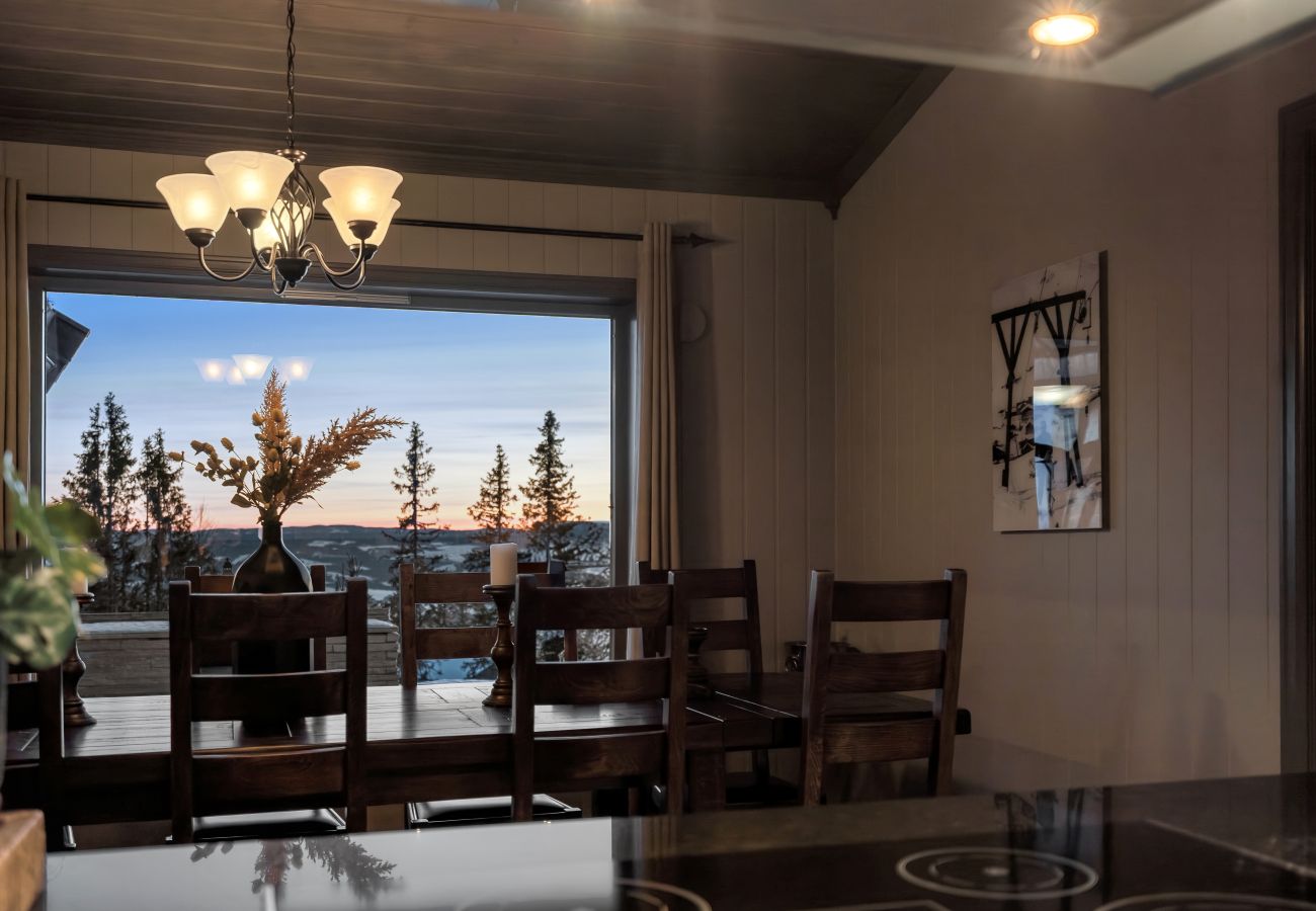 Hytte i Øyer - Eksklusiv hytte på Hafjell med badstue, ski-inn-ski-out