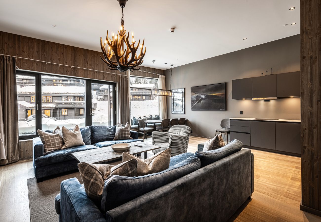 Leilighet i Hemsedal - Moderne hytte i hemsedal med ski-in ski-out