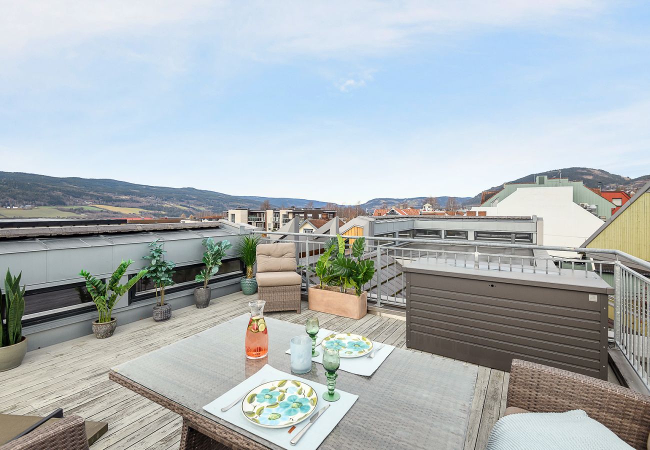 Leilighet i Lillehammer - Toppleilighet midt i hjertet av Lillehammer