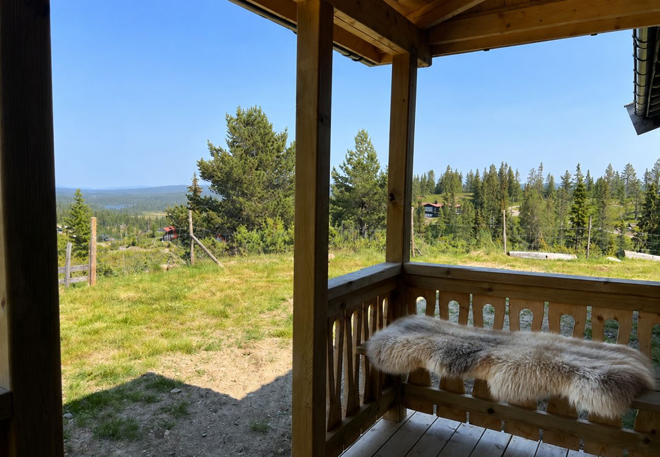 Hytte i Nesbyen - Tradisjonell hytte i nydelig landskap på Nesbyen