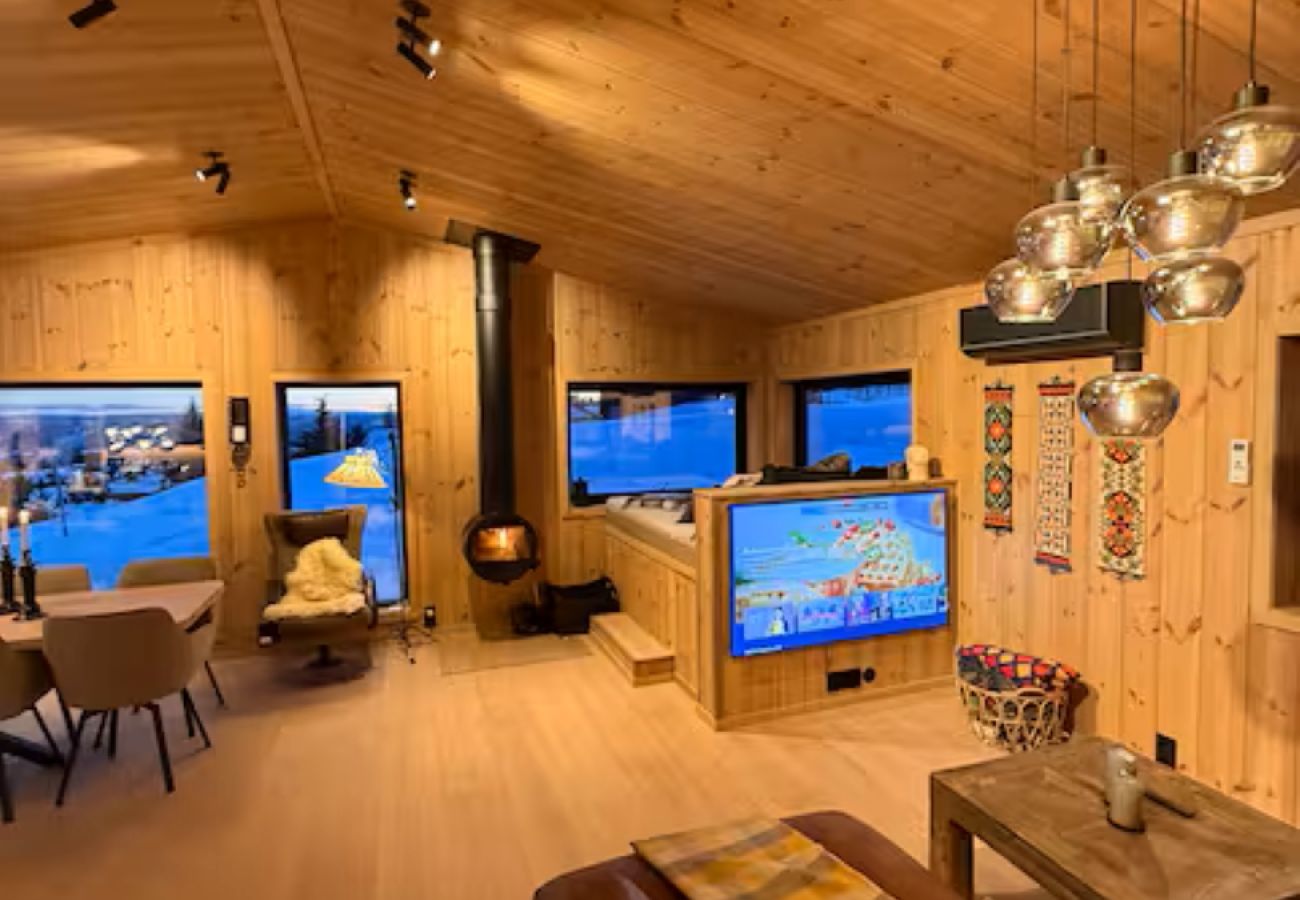 Hytte i Gudbrandsdalen - Utsikten, ny hytte på Skeikampen