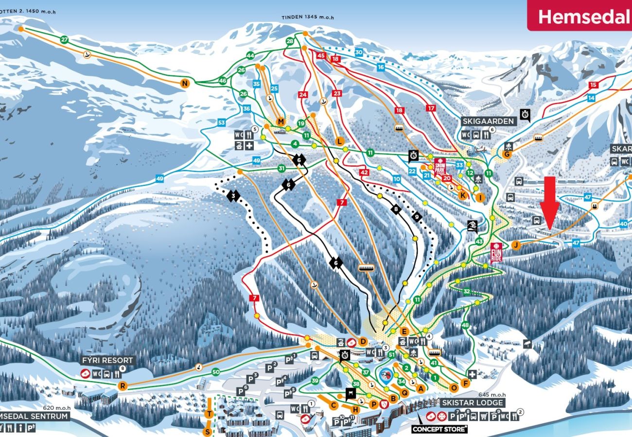 Hus i Hemsedal - Eksklusiv chalet rett ved skibakken i Hemsedal