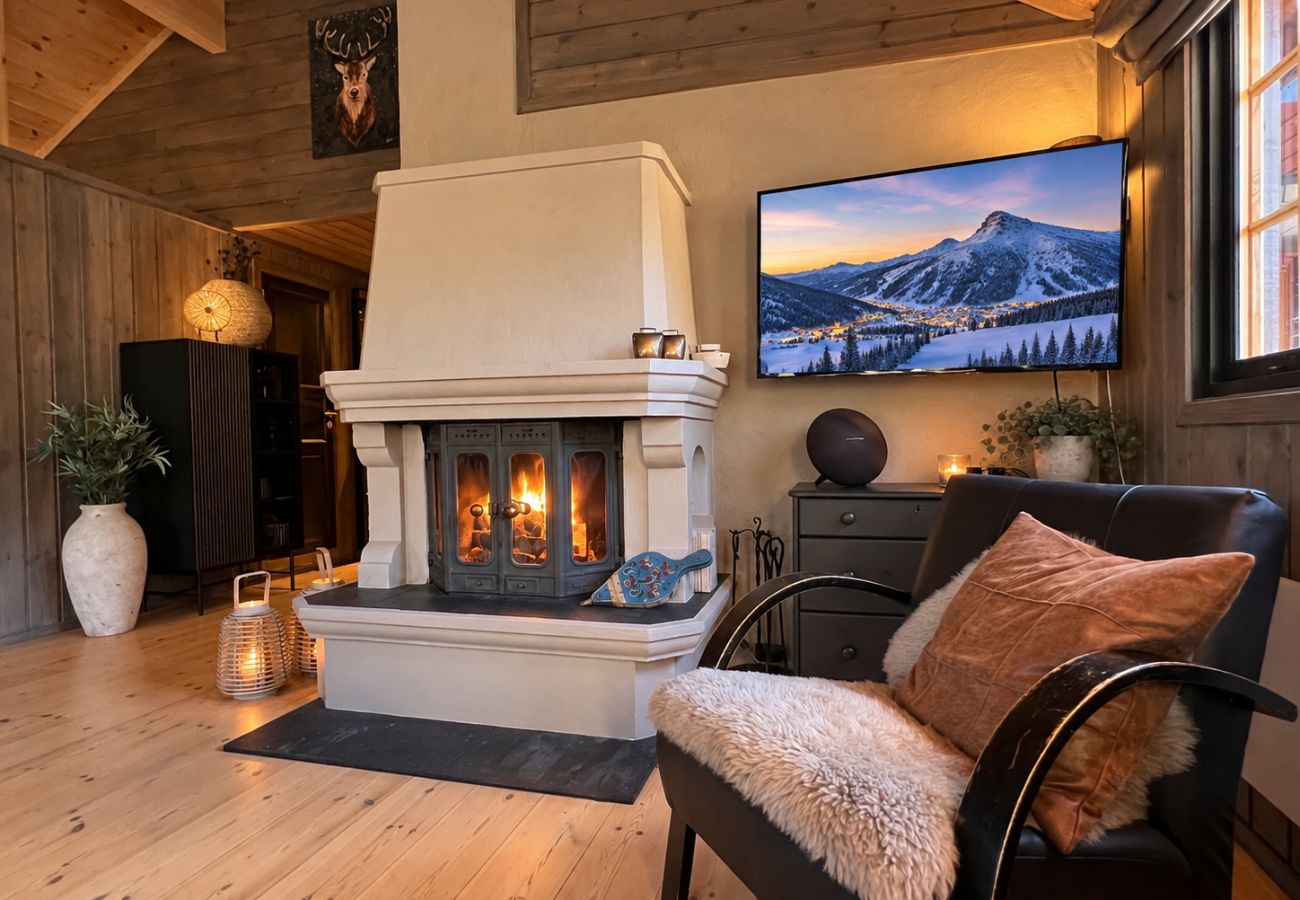 Hytte i Hol - Stor og familievennlig ski-in/ski-out-hytte på Geilo