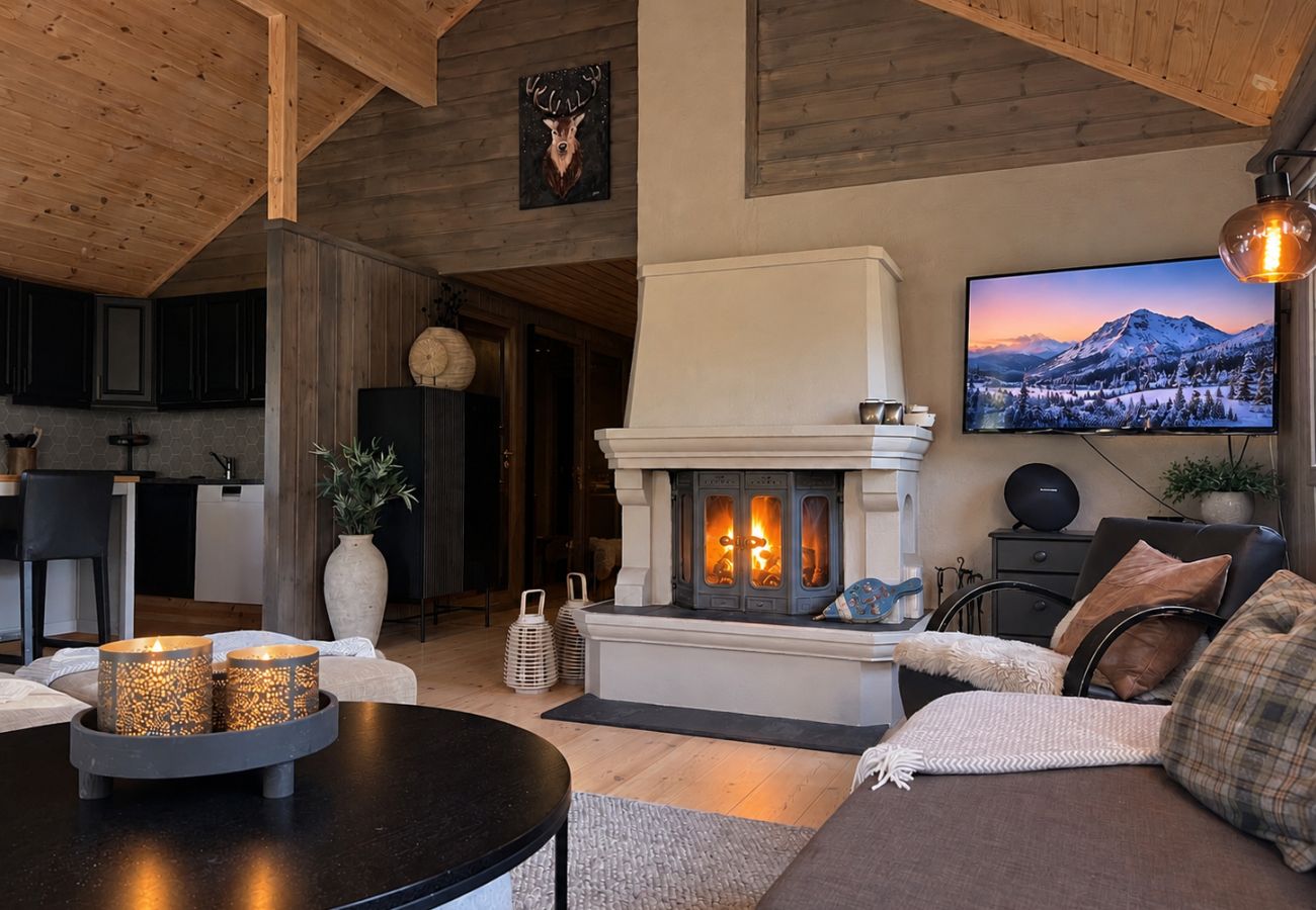 Hytte i Hol - Stor og familievennlig ski-in/ski-out-hytte på Geilo