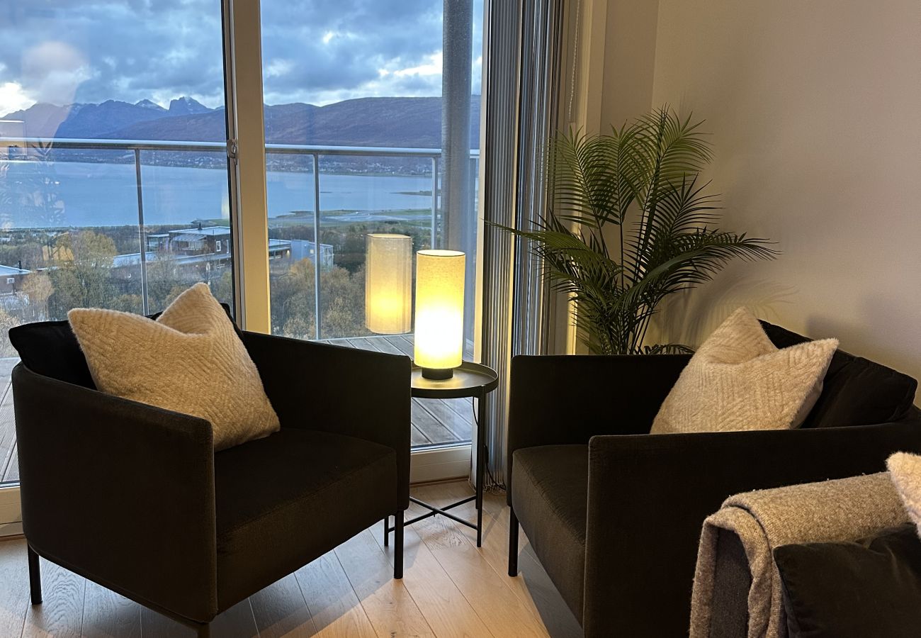 Leilighet i Tromsø - Moderne utsiktsleilighet i Workinntoppen Panorama