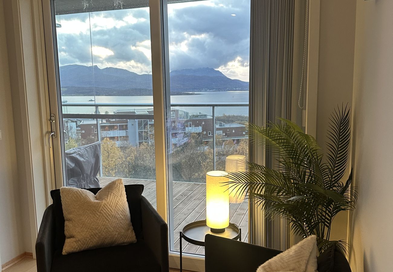 Leilighet i Tromsø - Moderne utsiktsleilighet i Workinntoppen Panorama