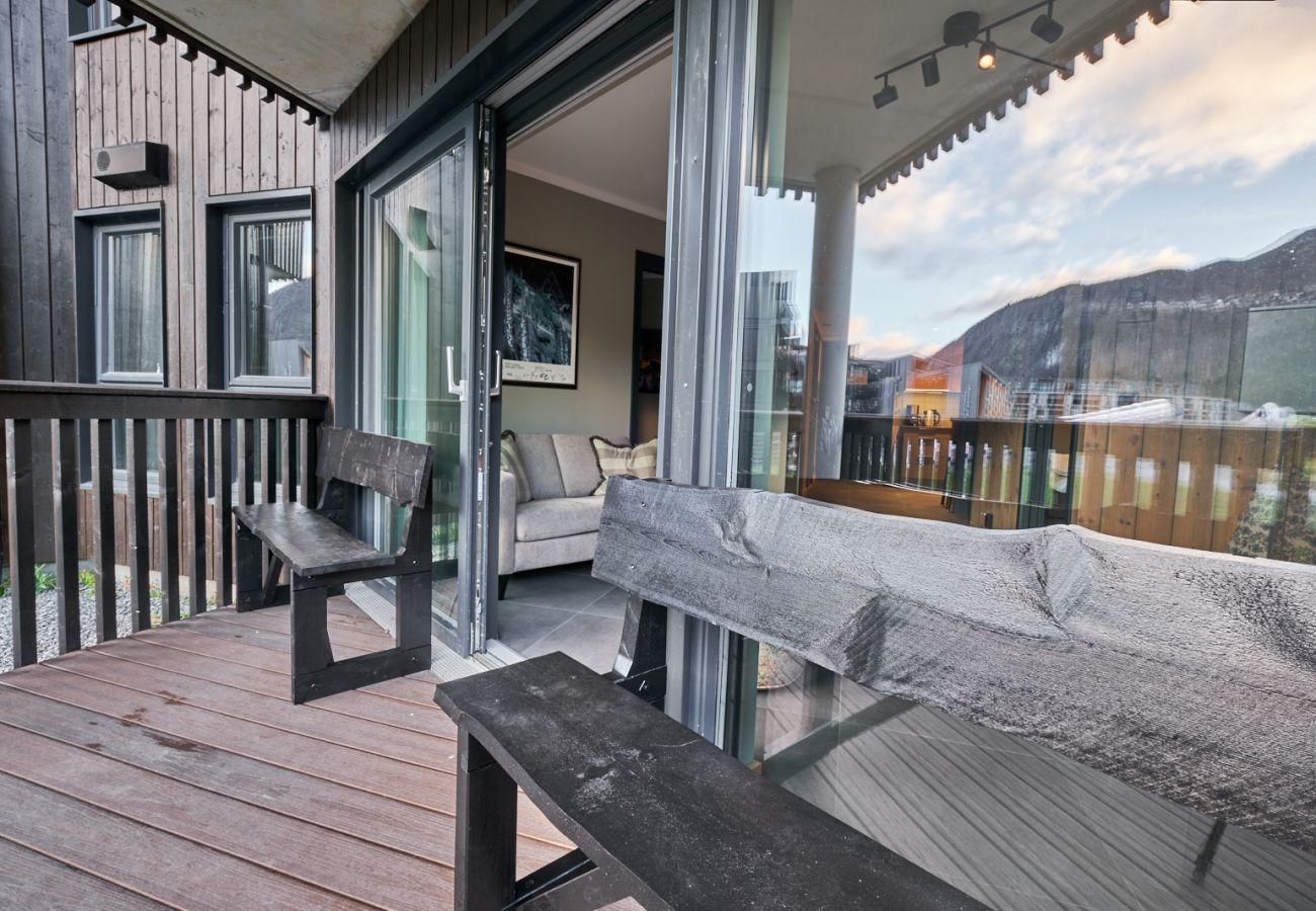 Leilighet i Hemsedal - Moderne leilighet med badstue – rett ved skibakken i Hemsedal